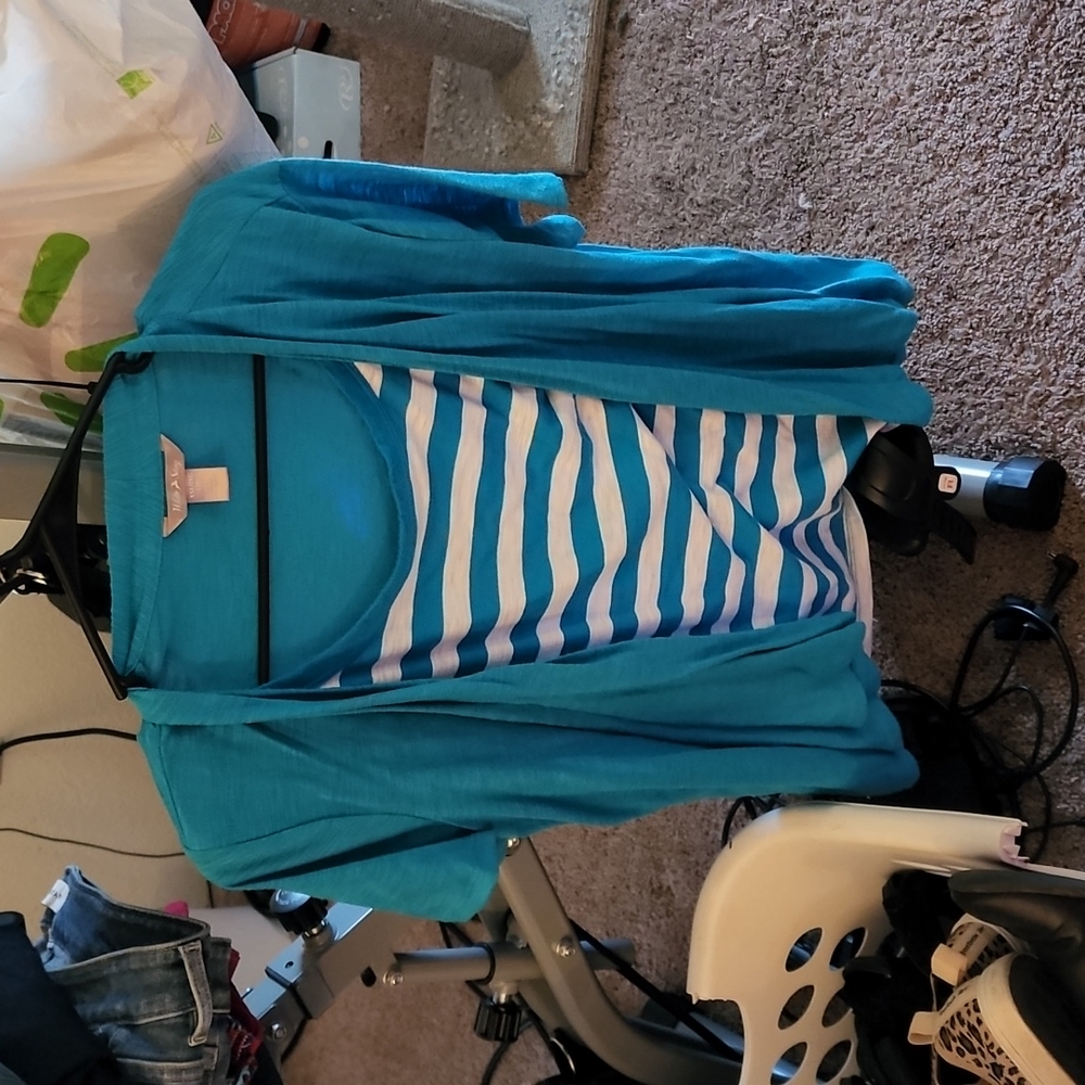Plus Size Layered Blouse